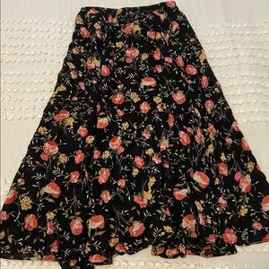 Reformation midi skirt